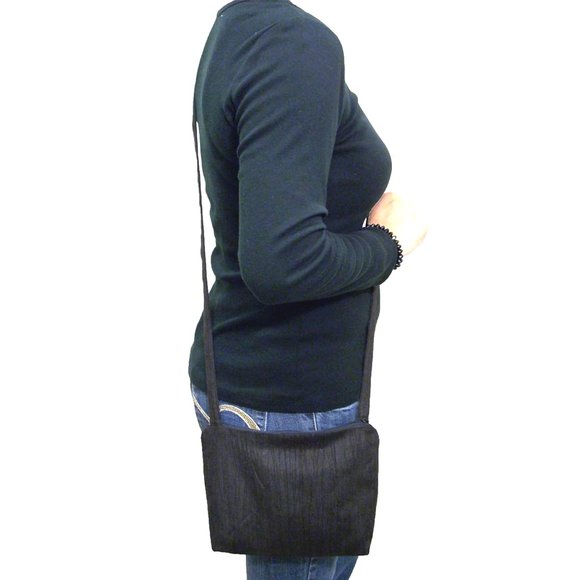 Blue Denim Small Crossbody Bag One Of A Kind - Picture 4 of 4